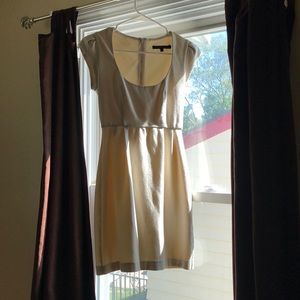 Cream colored dress